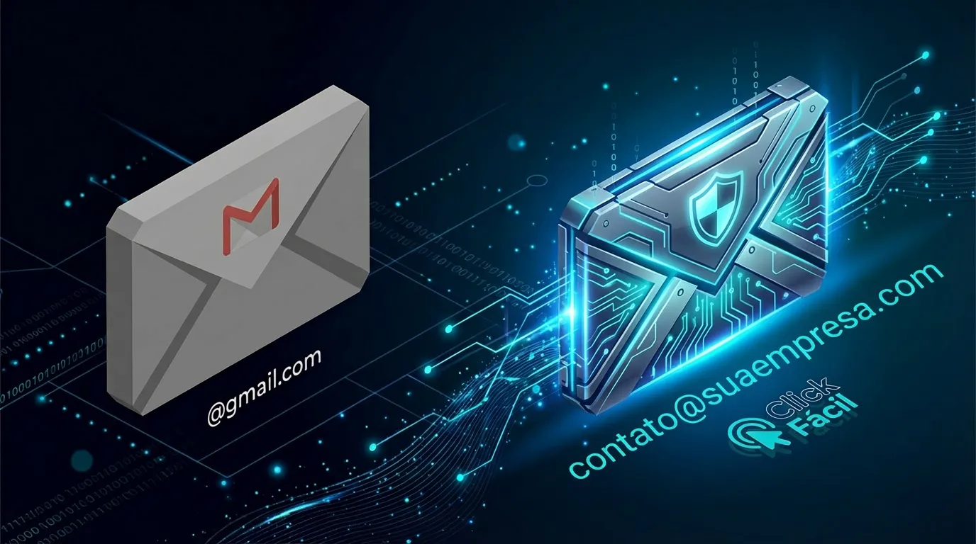 Email Profissional vs Gmail