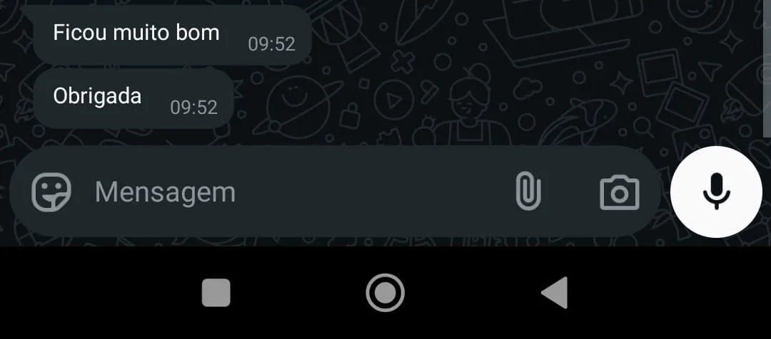 Depoimento da cliente Mariana