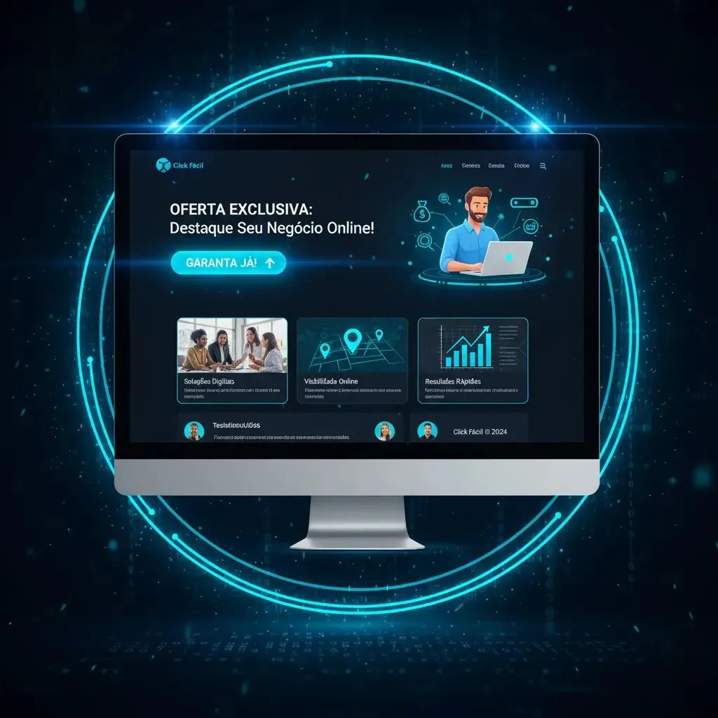 Exemplo de Landing Page